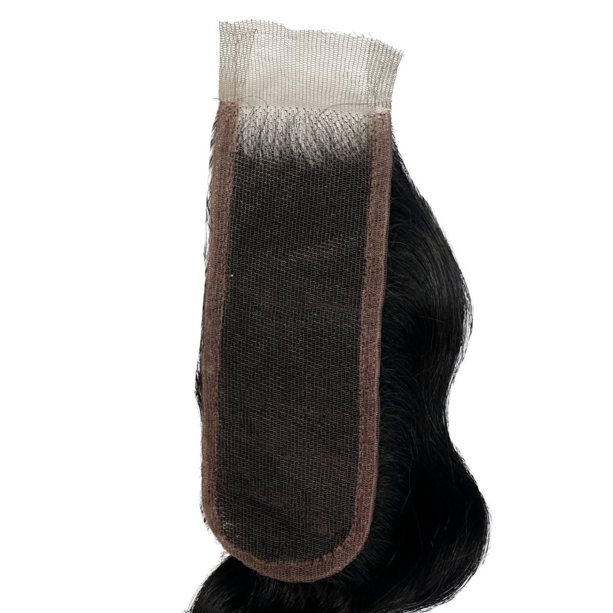 Jet Black Body Wave 2x6 HD Lace 100% Human Hair Closure