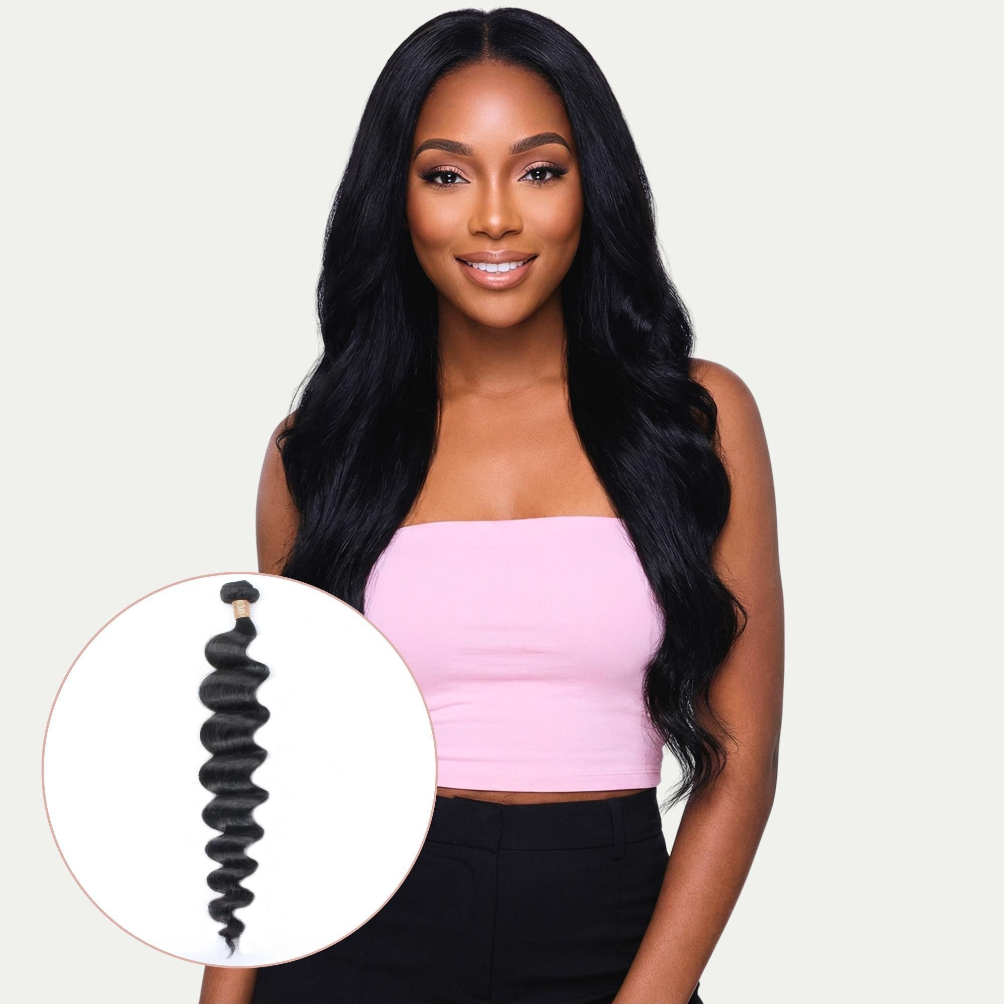 Loose Wave 100% Human Hair Bundles