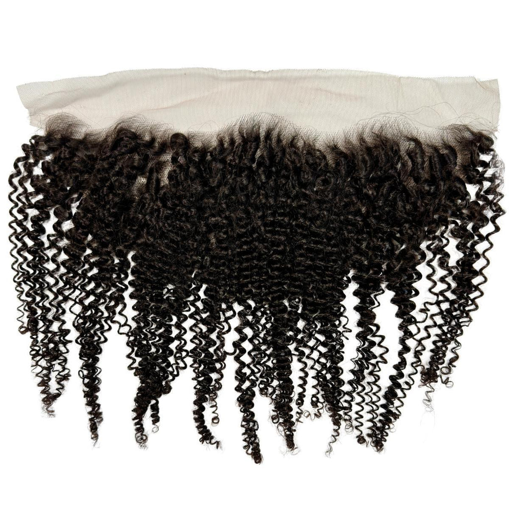 13x4 JERRY CURL TRANSPARENT LACE FRONTAL
