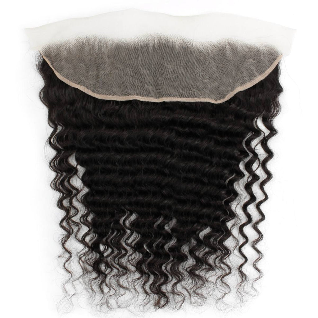 13x4 Transparent Deep Wave Frontal