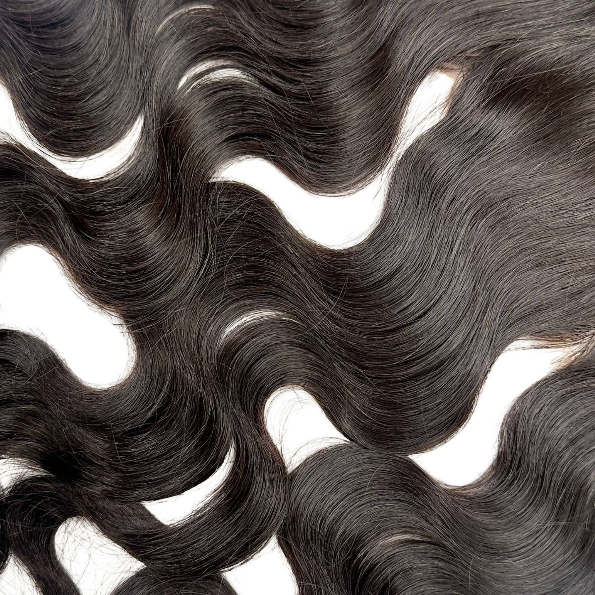 Raw Vietnamese Body Wave 13x4 Swiss Lace Human Hair Frontal
