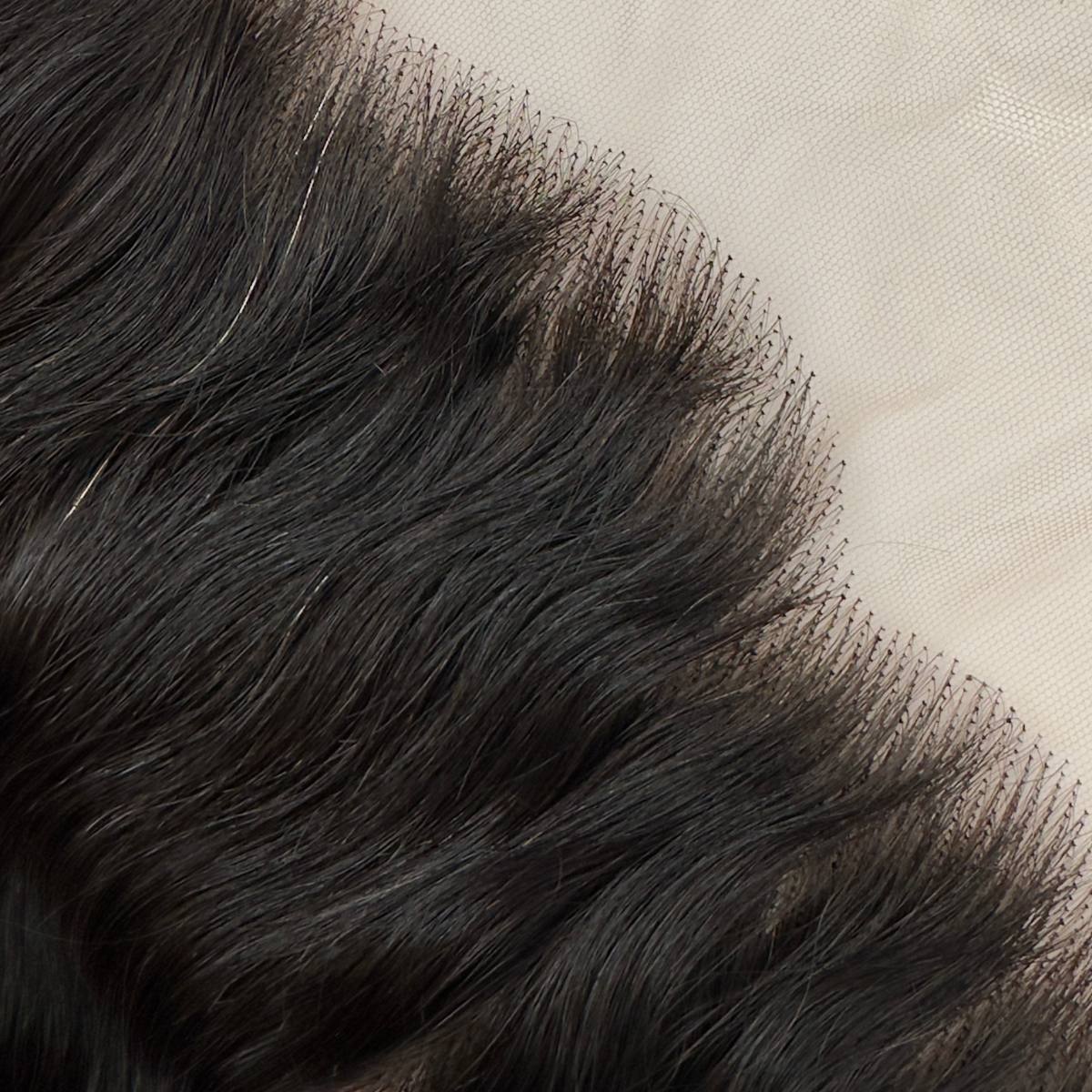 Raw Vietnamese Body Wave 13x4 Swiss Lace Human Hair Frontal
