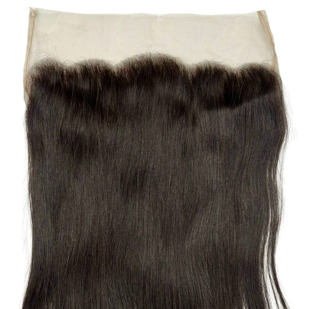 Raw Vietnamese Straight 13x4 Swiss Lace Human Hair Frontal