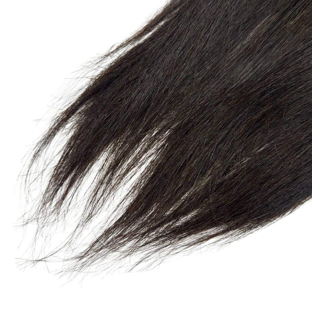 Raw Vietnamese Straight 13x4 Swiss Lace Human Hair Frontal