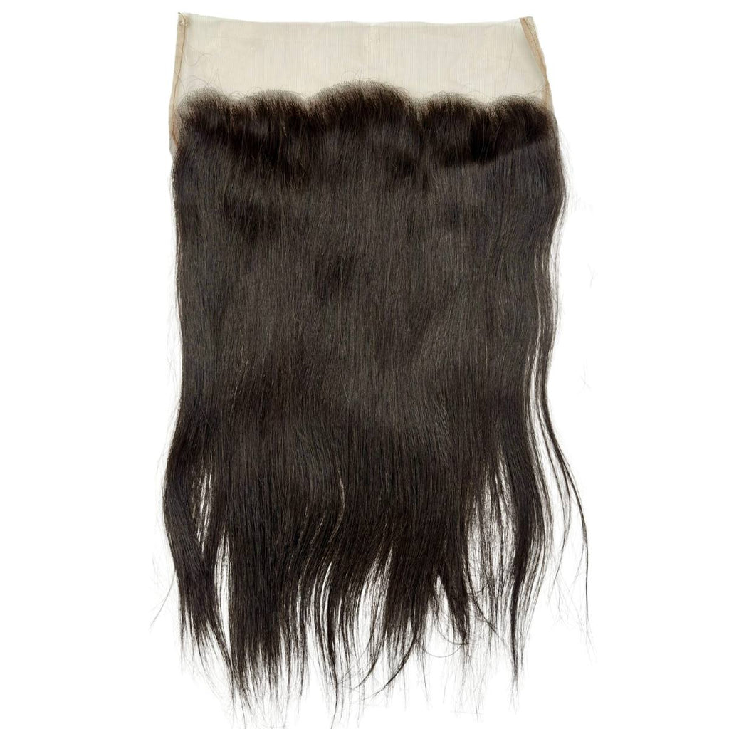 Raw Vietnamese Straight 13x4 Swiss Lace Human Hair Frontal