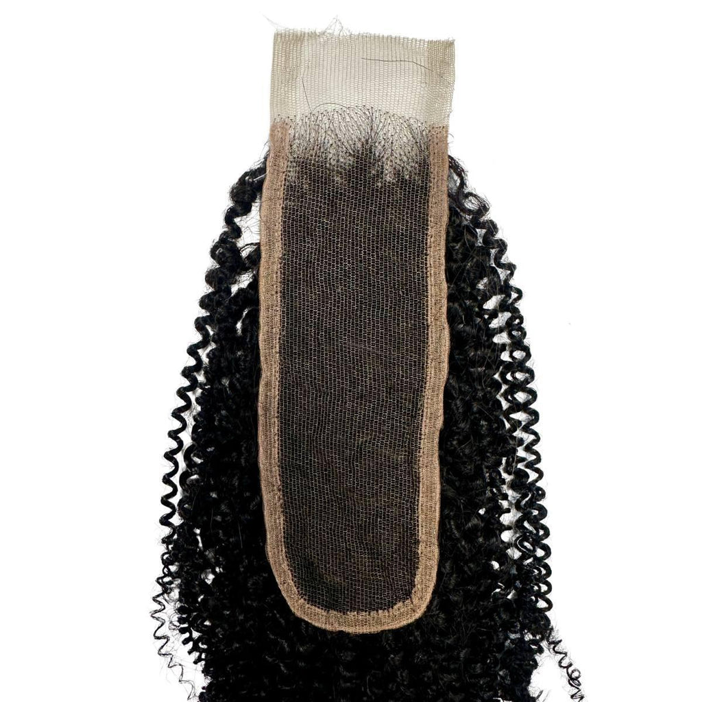 Afro Kinky 2x6 HD Lace 100% Human Hair Closure