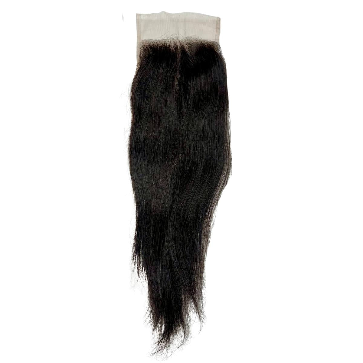 Raw Vietnamese Straight 5x5 Swiss Lace Human Hair Closure
