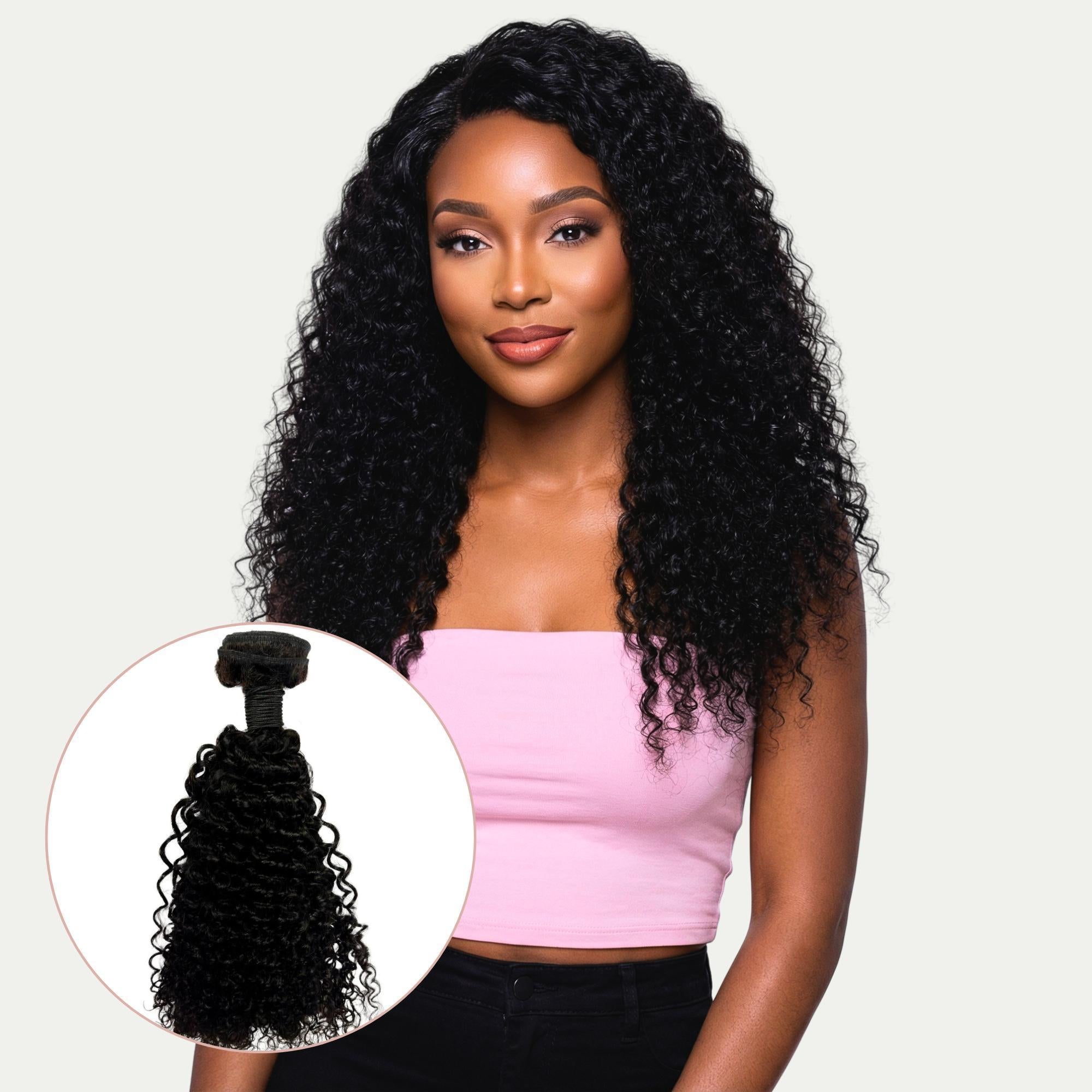 Kinky Curly 100% Human Hair Bundles