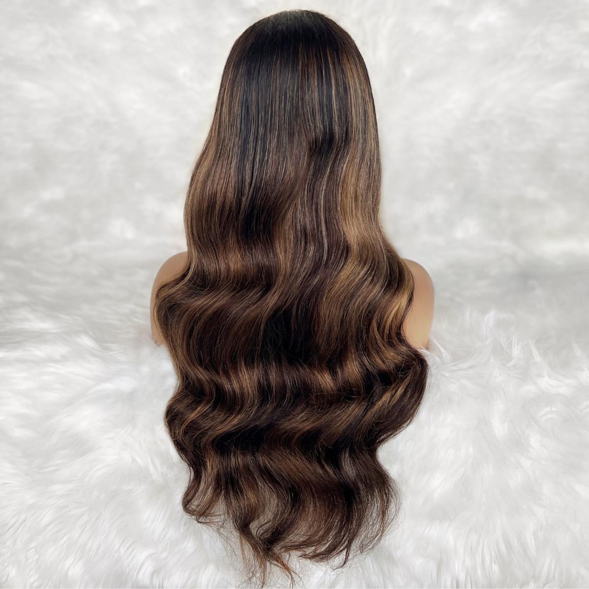 Harper Glueless 5x5 HD Lace Professionally Colored 100% Human Hair Closure Wig