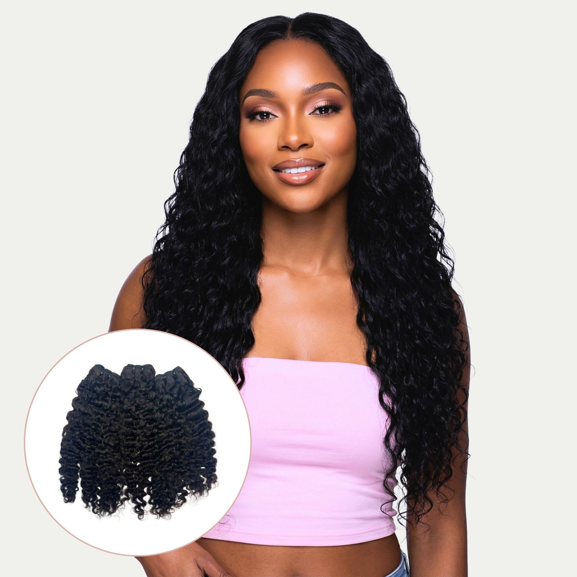 Burmese Curly 100% Human Hair Three Bundle Packages