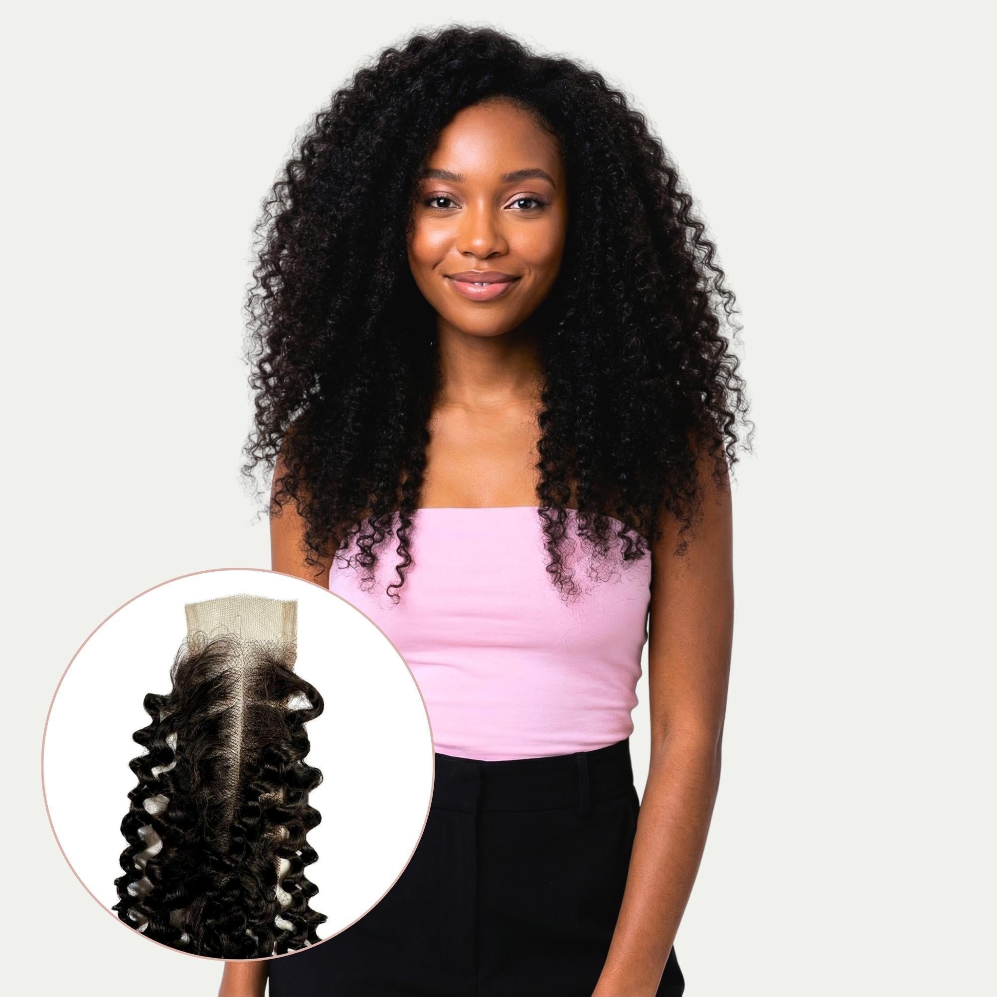 Kinky Curly 2x6 HD Lace 100% Human Hair Closure