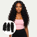 Raw Vietnamese Ripple Curly 100% Human Hair Three Bundle Packages