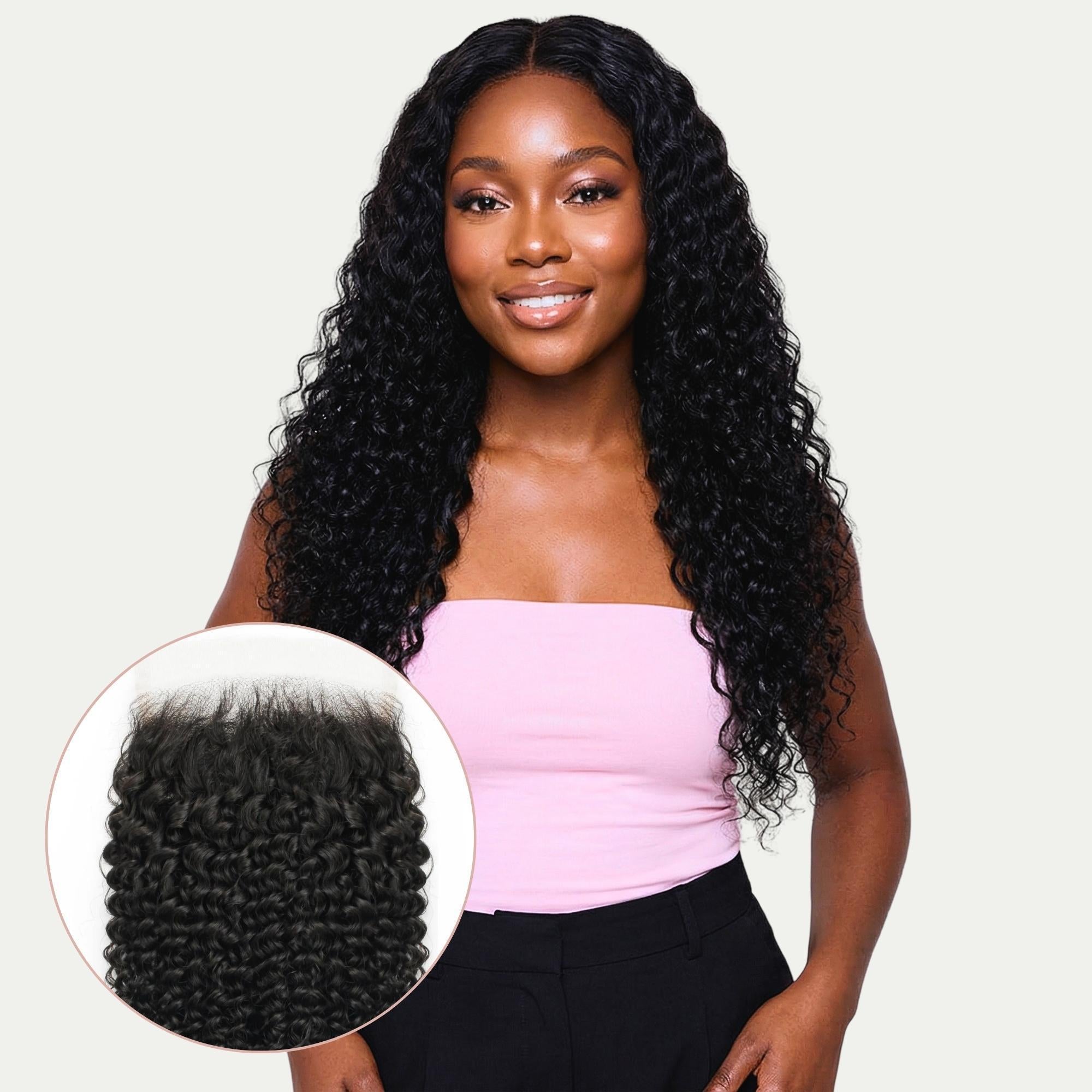 Jerry Curl 5x5 HD Lace Human Hair Closure