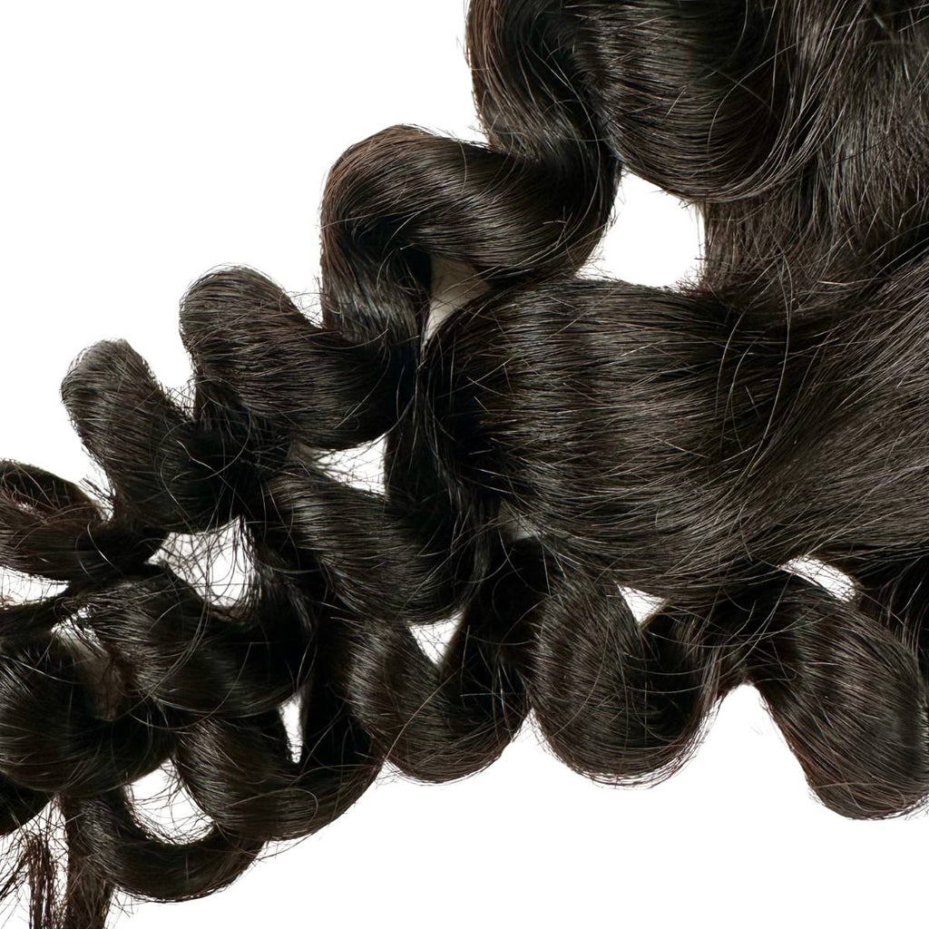 Raw Vietnamese Ripple Curly 5x5 Swiss Lace Human Hair Closure