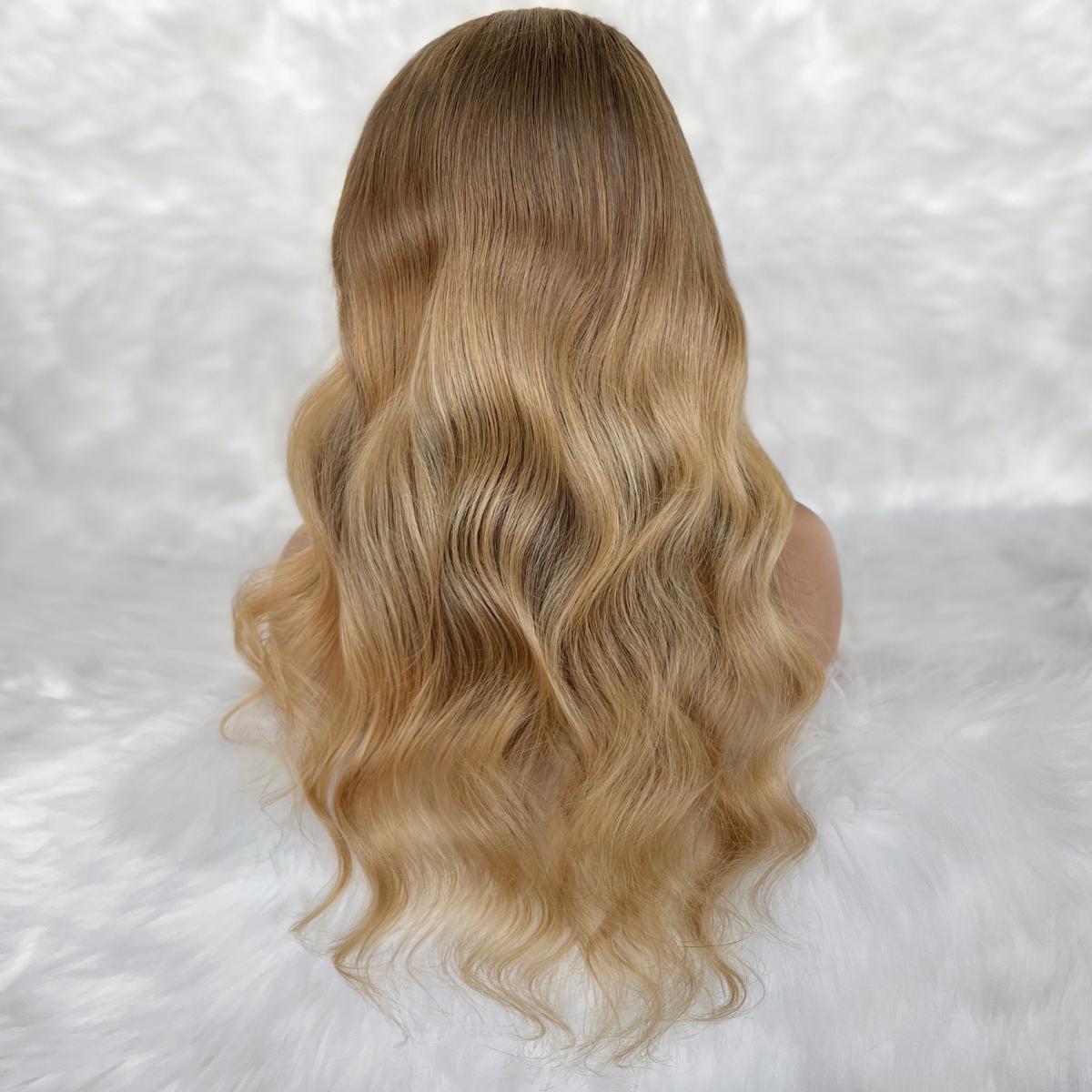 Aubrey Glueless 5x5 HD Lace Professionally Colored 100% Human Hair Closure Wig