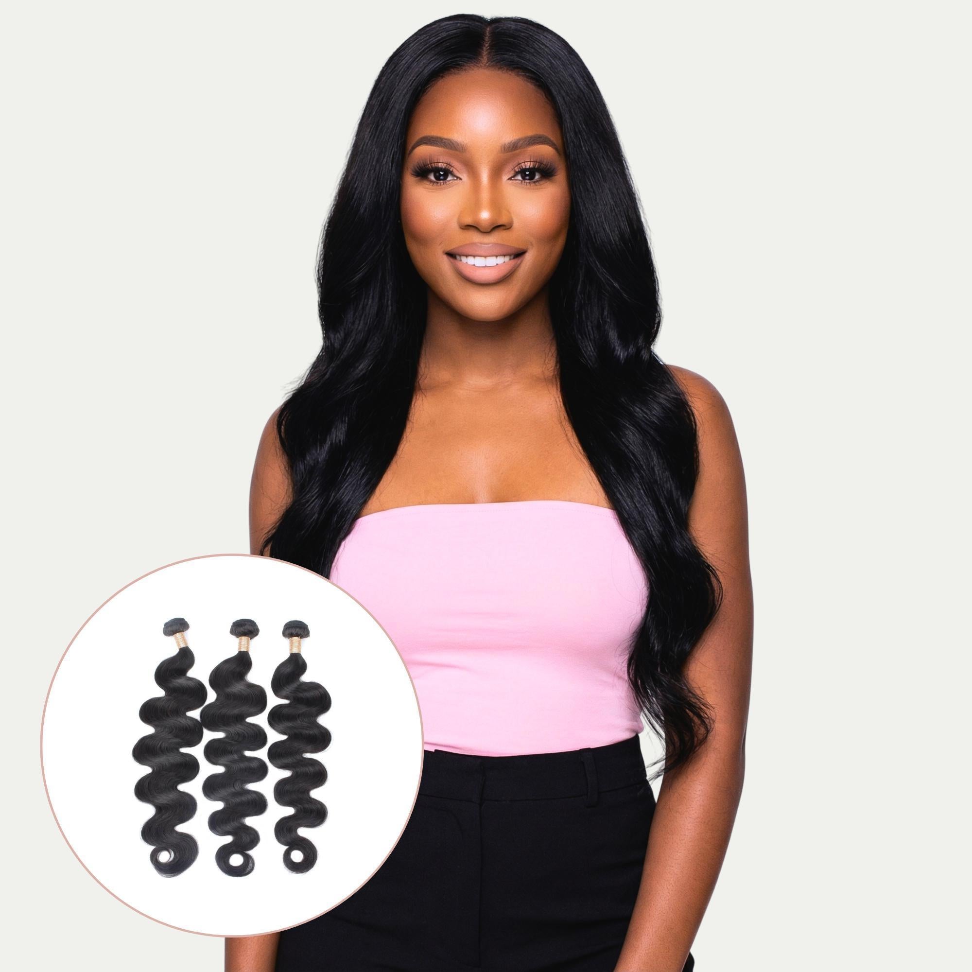 Brazilian Body Wave 100% Human Hair Three Bundle Packages