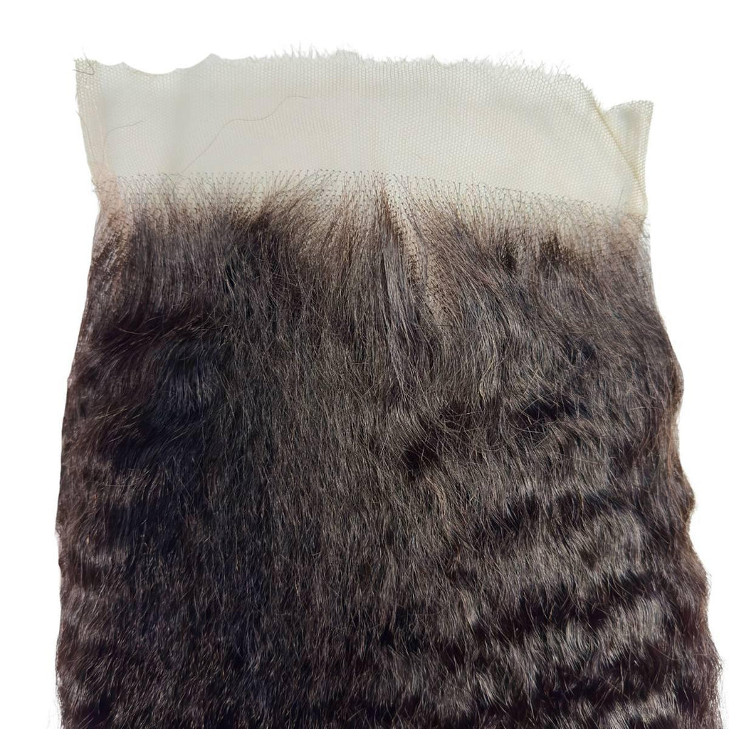 6x6 kinky straight lace closure