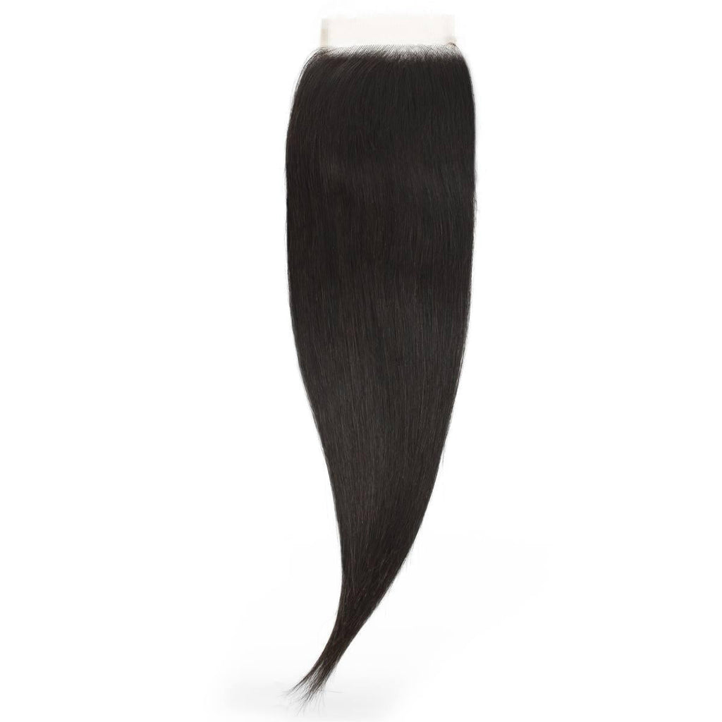Brazilian Straight 4x4 HD Lace 100% Human Hair Closure