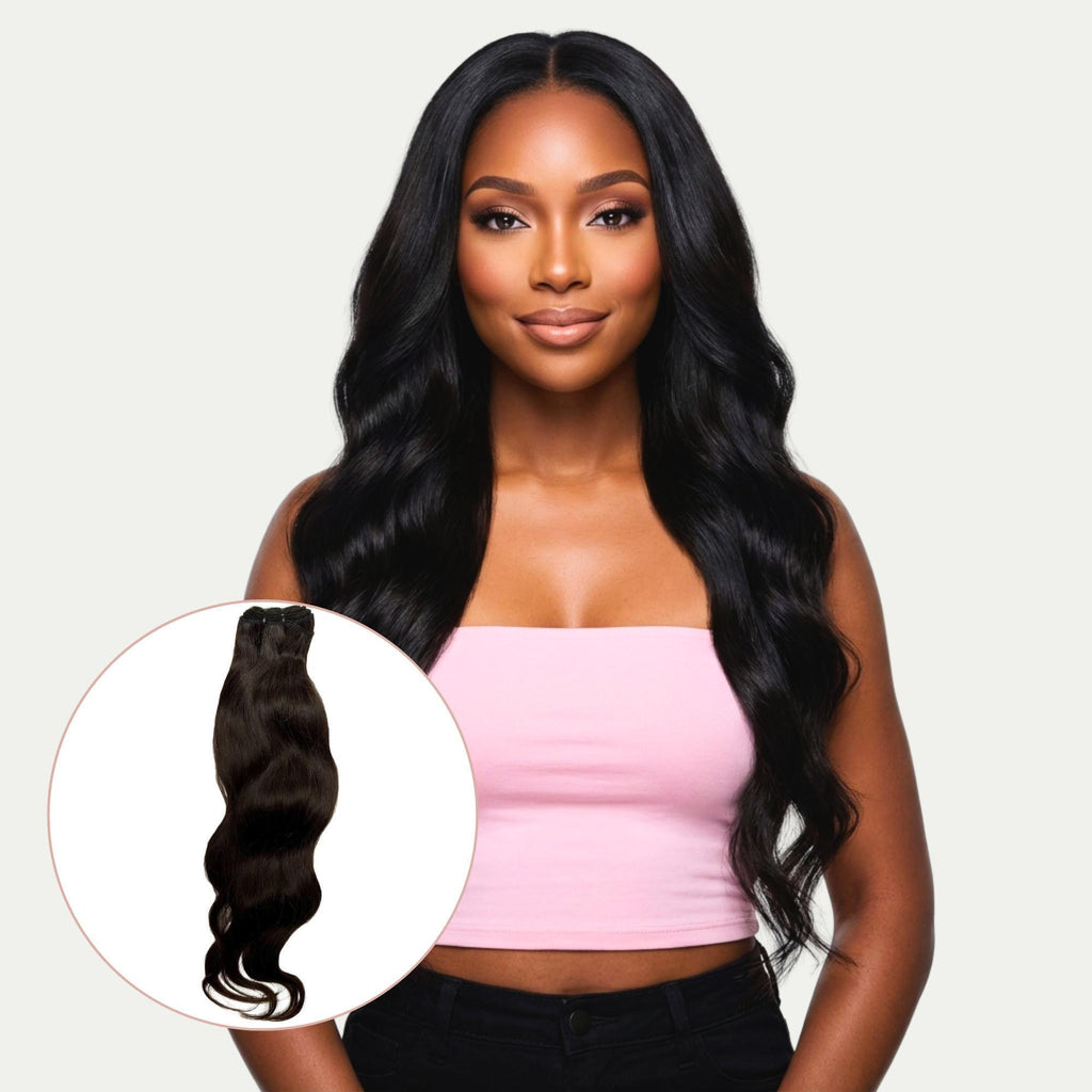 Raw Indian Wavy 100% Human Hair Bundles