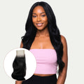 Jet Black Body Wave 2x6 HD Lace 100% Human Hair Closure