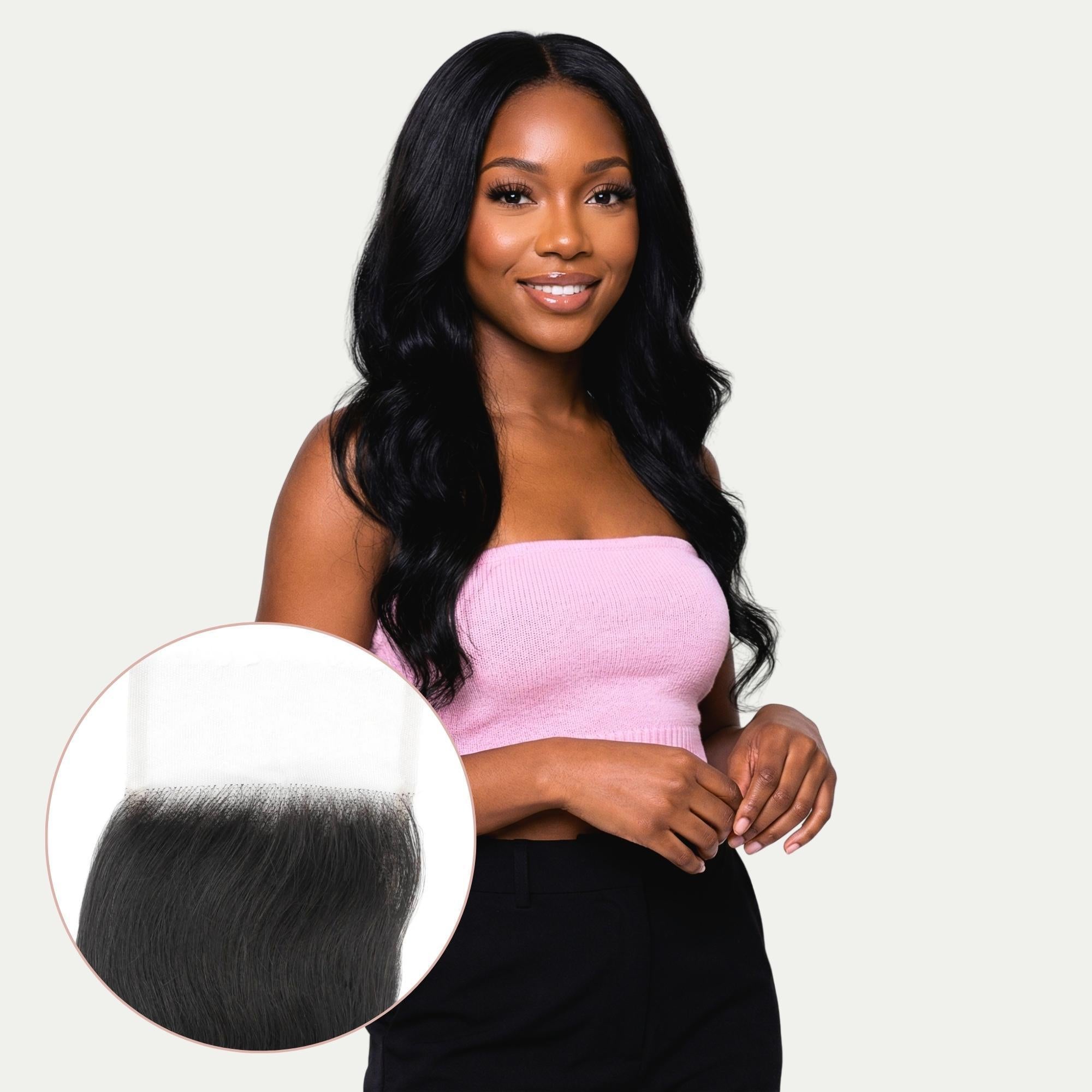 Brazilian Body Wave 4x4 HD Lace 100% Human Hair Closure