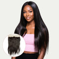 Raw Vietnamese Straight 13x4 Swiss Lace Human Hair Frontal