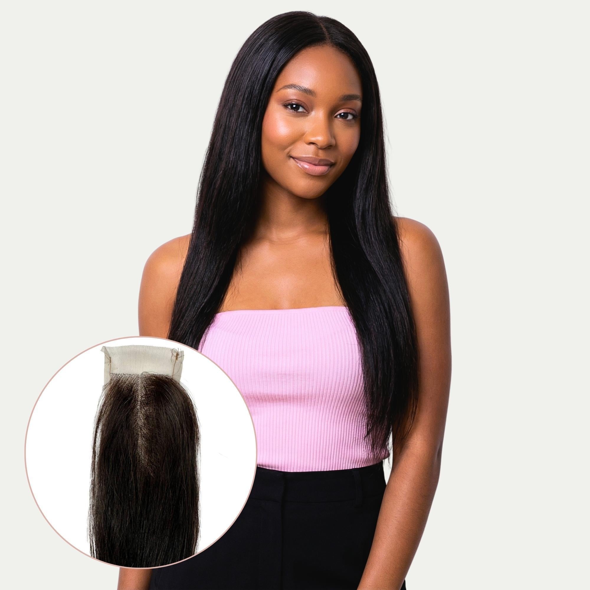 Raw Vietnamese Straight 2x6 Swiss Lace Human Hair Closure