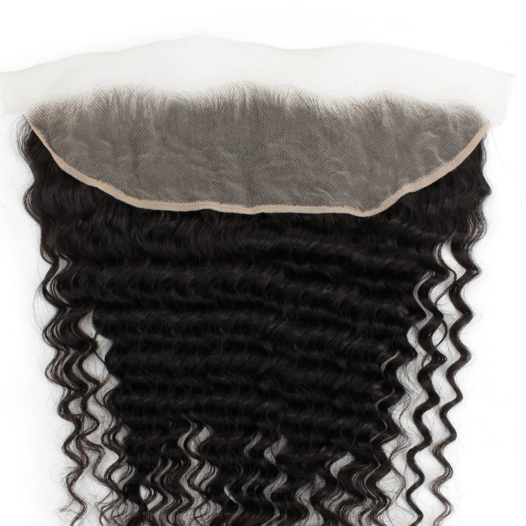 Deep Wave 13x4 Transparent Frontal Back