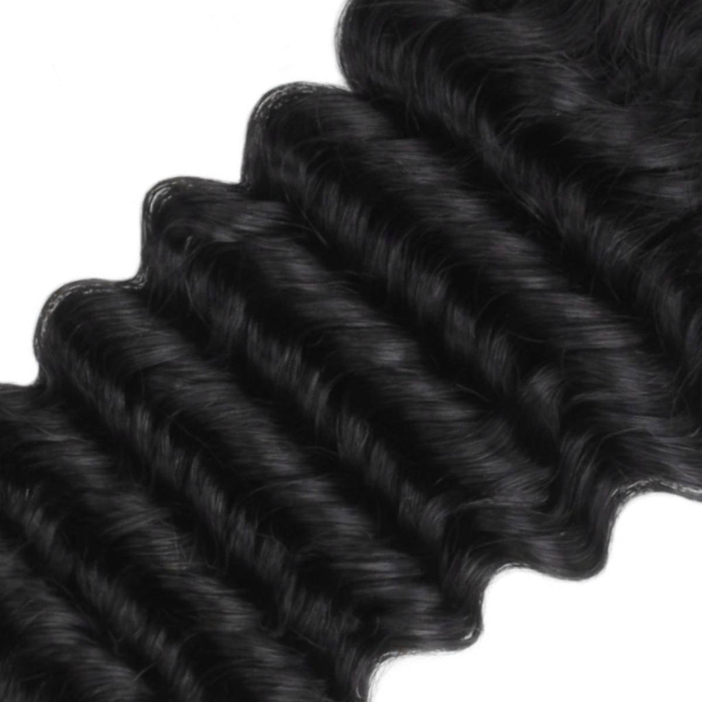 Deep Wave 5x5 Transparent Closure Texture