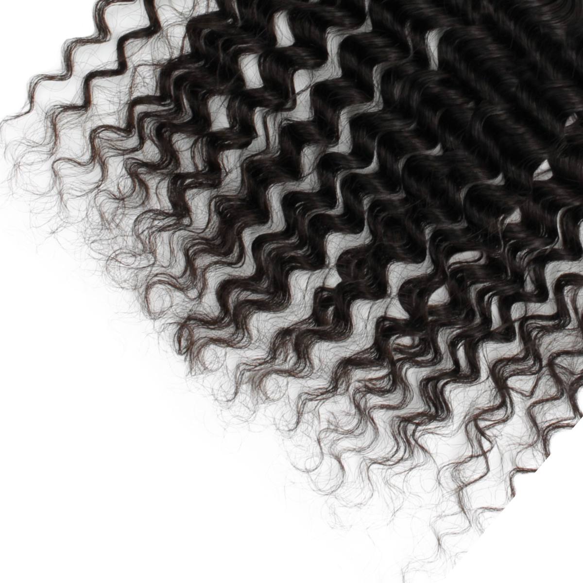 Deep Wave 13x4 Transparent Frontal End