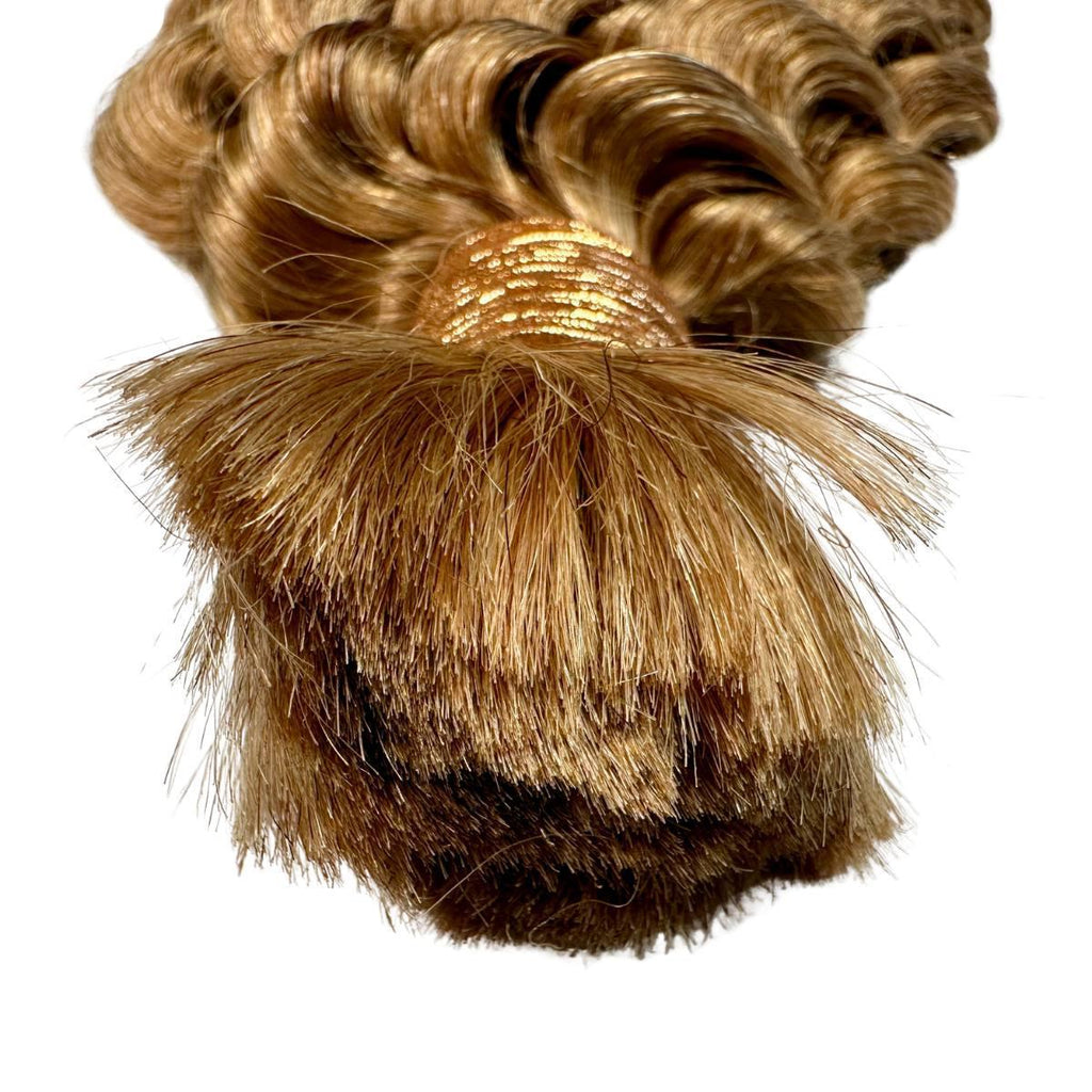 Honey Blonde_Deep Wave Bulk_Hair_Extensions