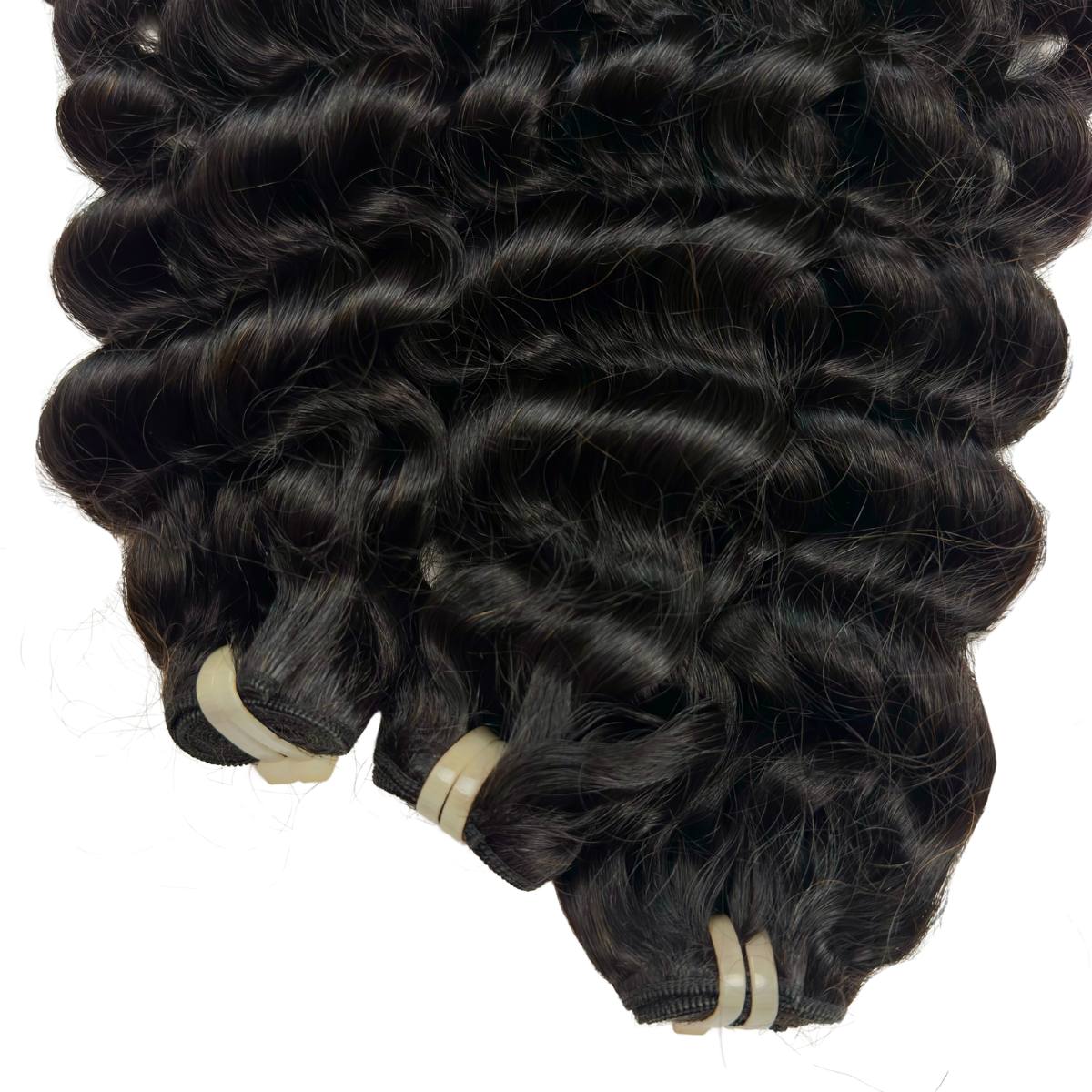 Raw Vietnamese Ripple Curly 100% Human Hair Three Bundle Packages