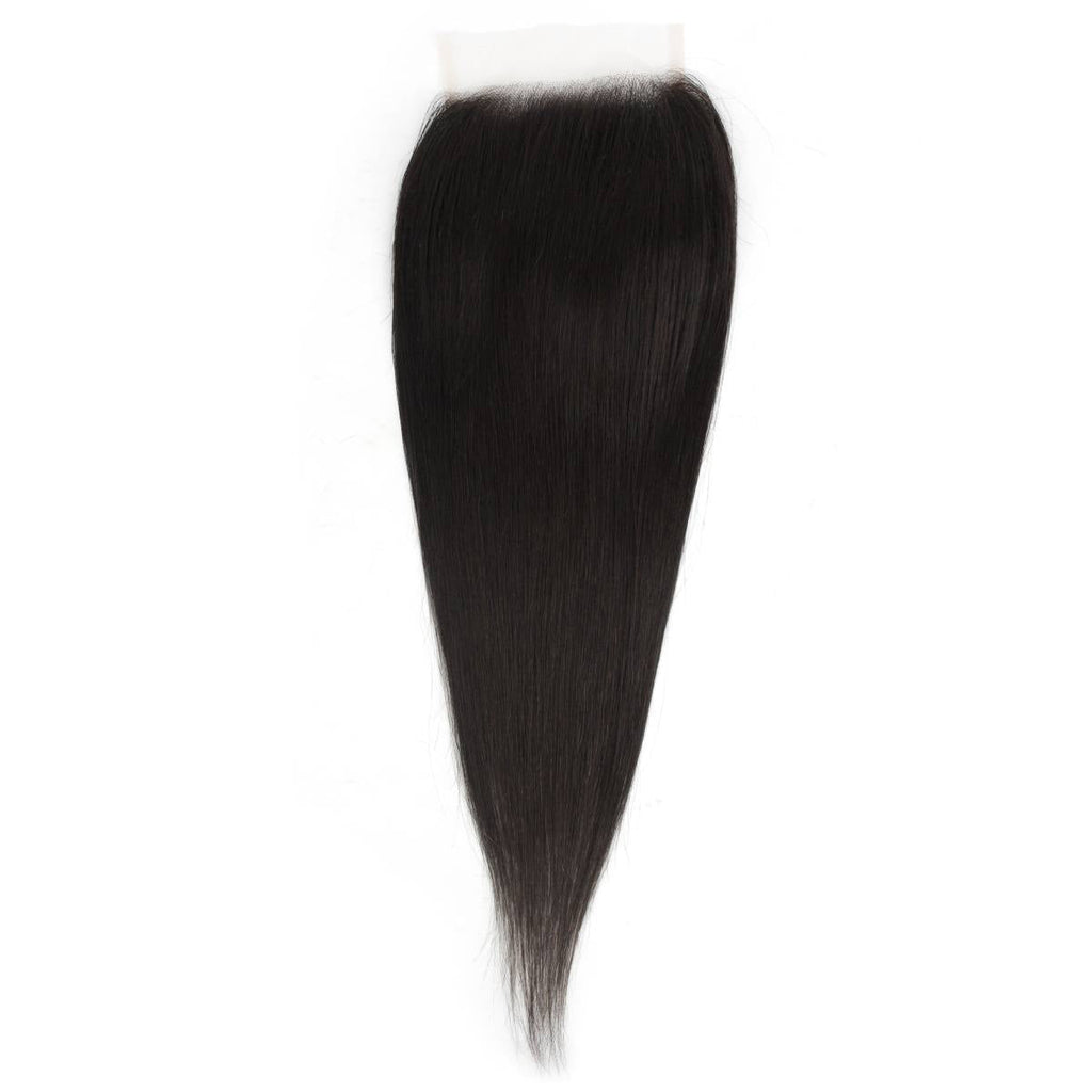 Straight 5x5 Transparent Lace Closure