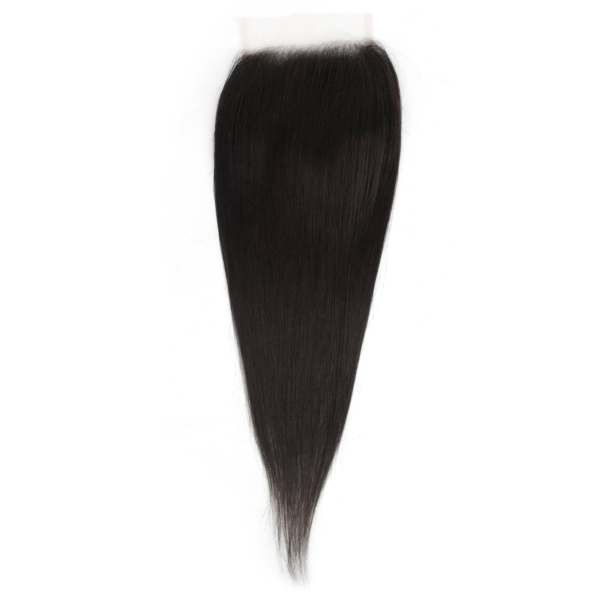 Straight 5x5 Transparent Lace Closure