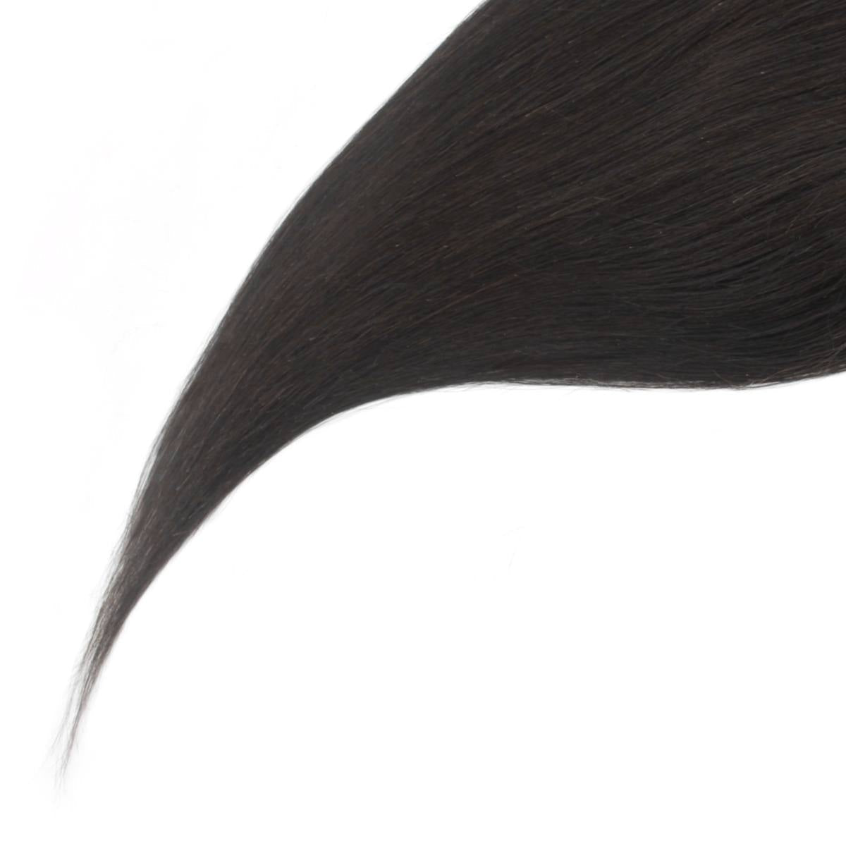 Straight 5x5 Transparent Lace Closure End