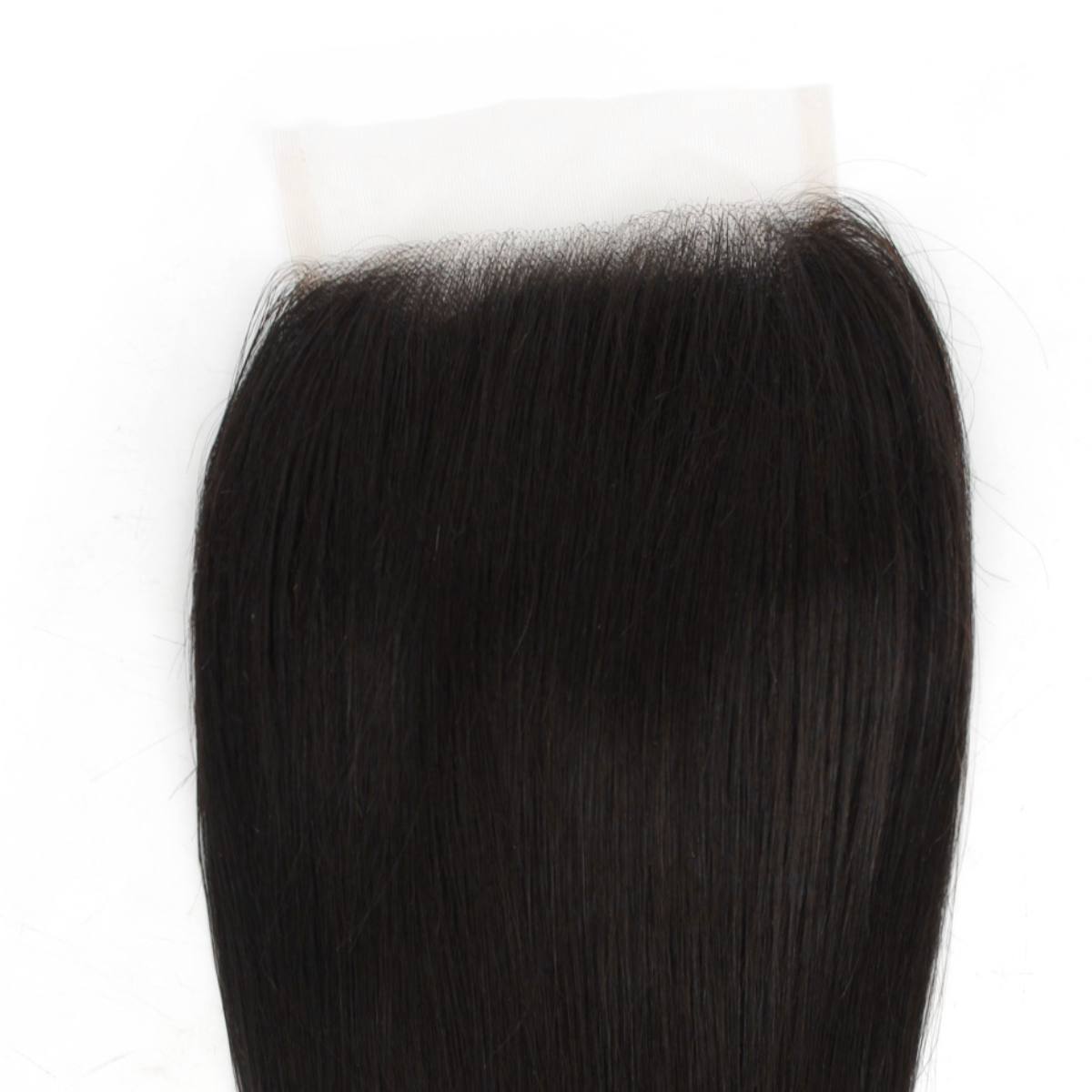 Straight 5x5 Transparent Lace Closure Front