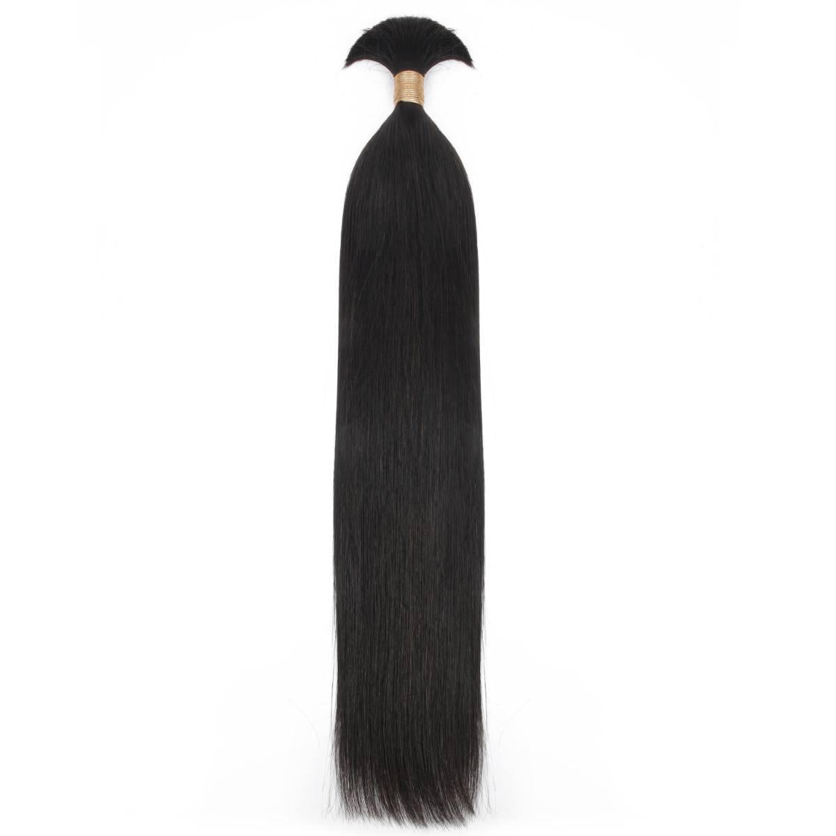 Straight Braiding Human Extensions