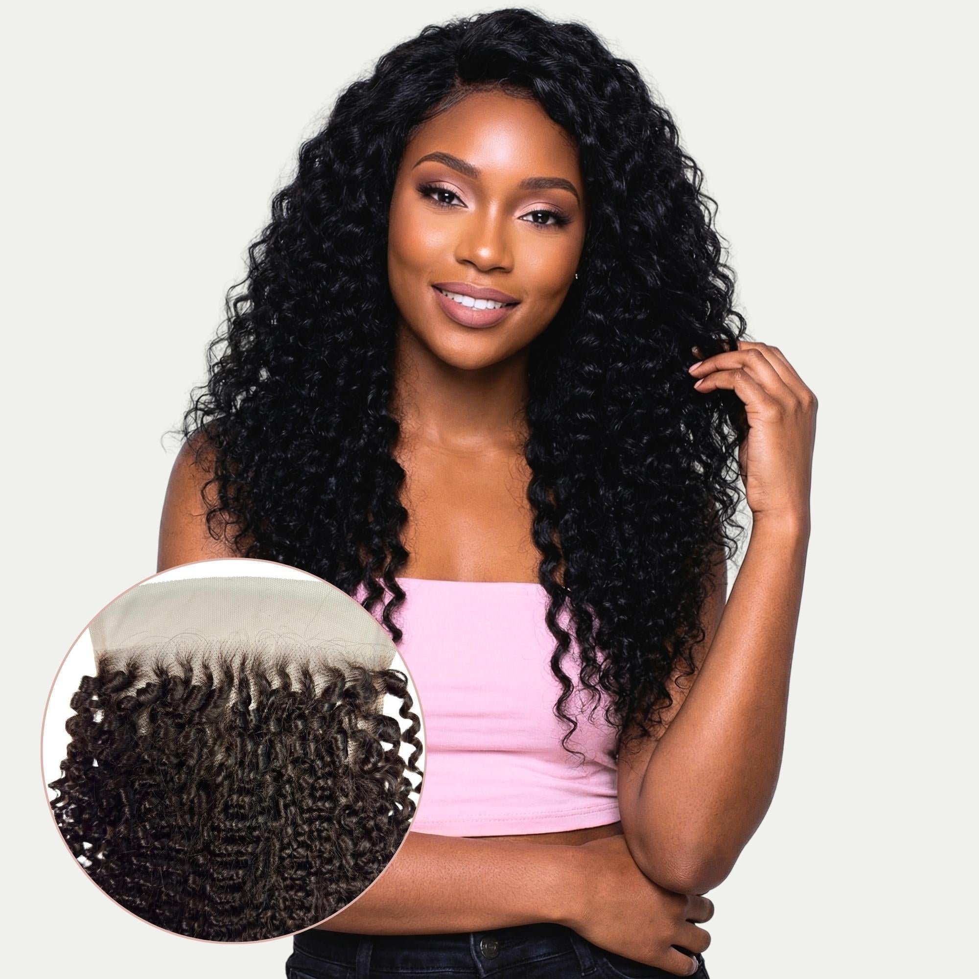 Jerry Curl 6x6 HD Lace Human Hair Closure