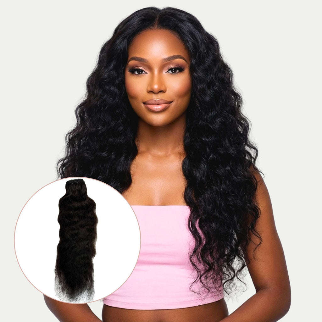 Raw Indian Curly 100% Human Hair Bundles