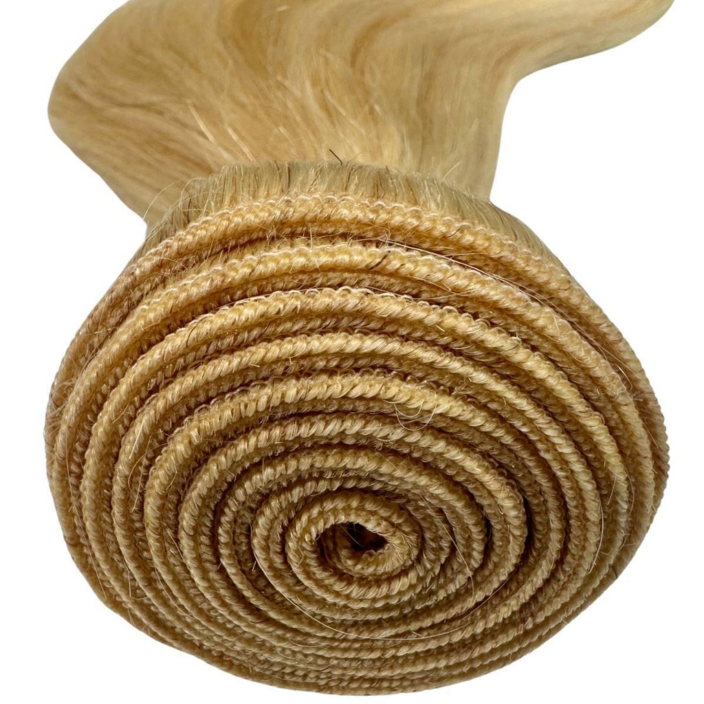 straight bundle weft