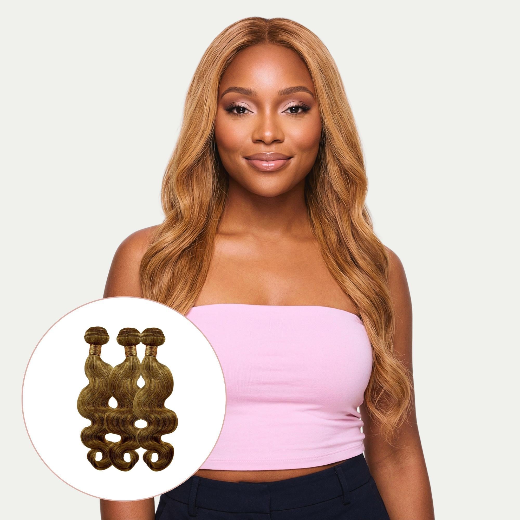 Honey Blonde Body Wave 100% Human Hair Three Bundle Packages