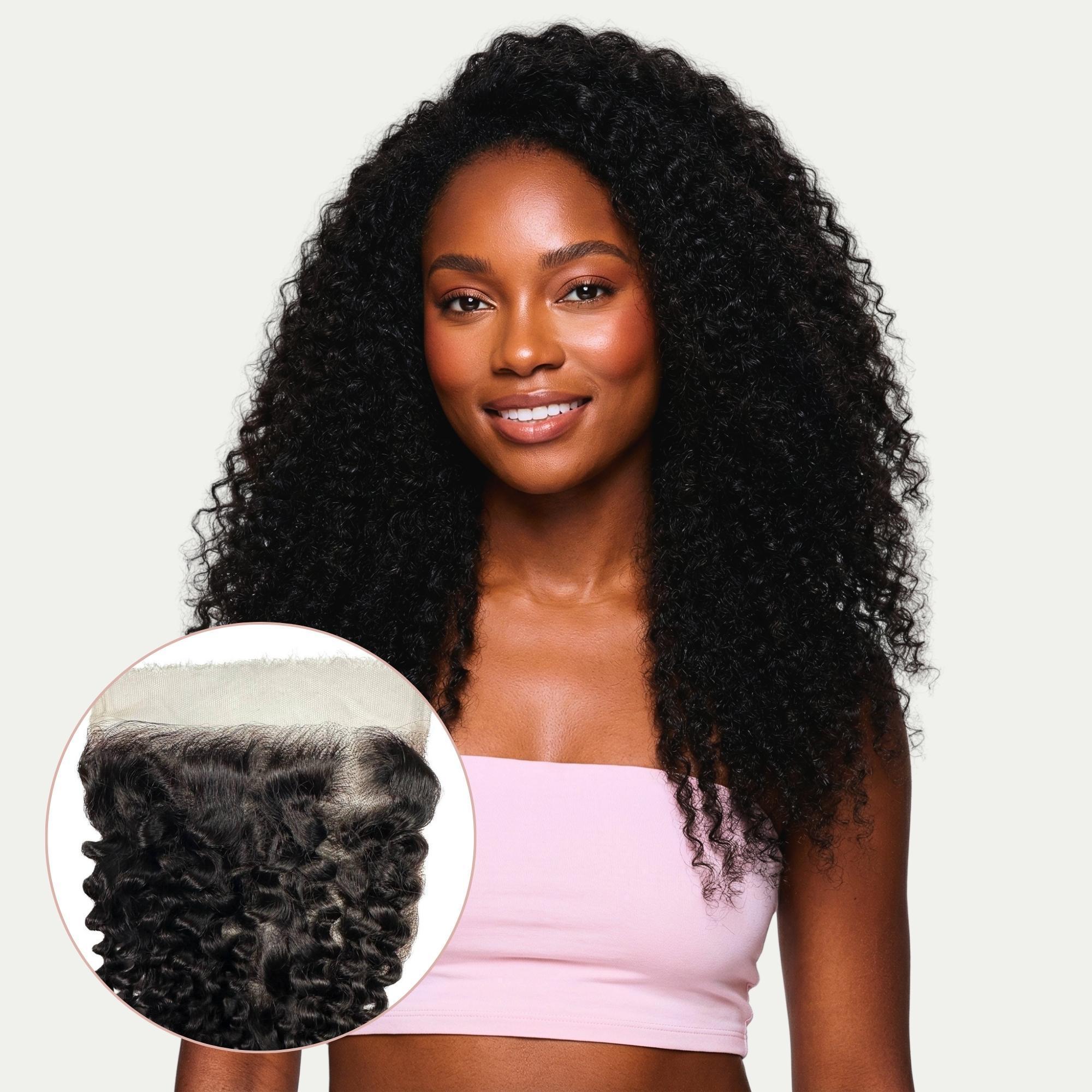 Kinky Curly 6x6 HD Lace Human Hair Closure