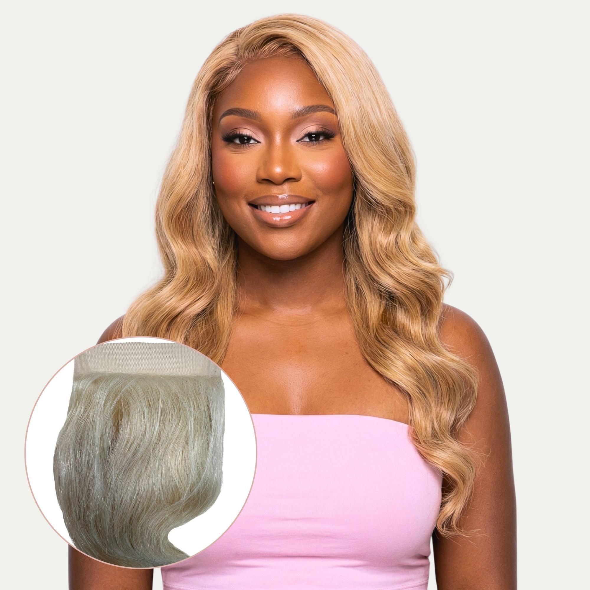 Blonde Body Wave 4x4 Transparent Lace 100% Human Hair Closure