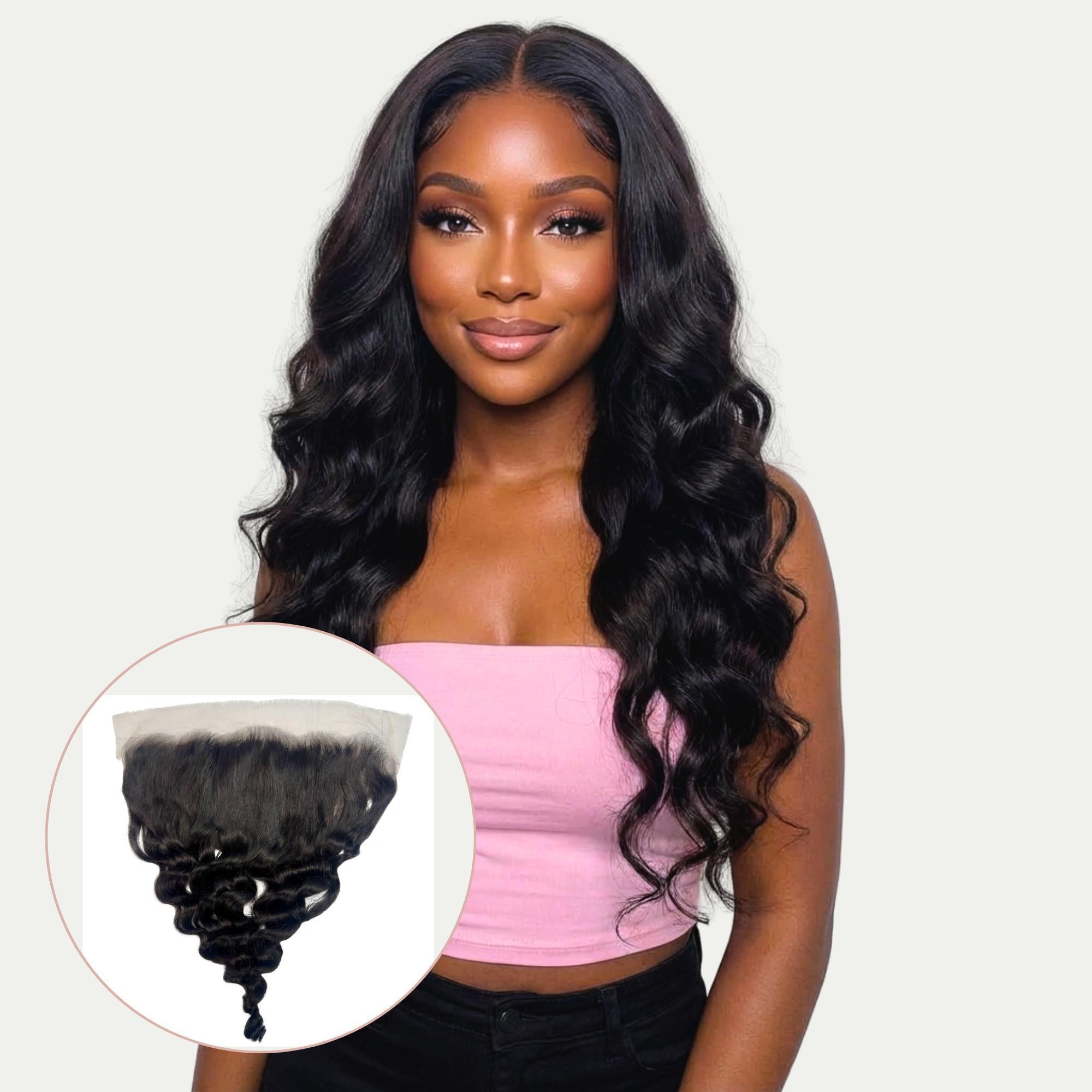 Loose Wave 13x6 HD Lace Human Hair Frontal