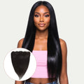 Brazilian Straight 13x4 Transparent Lace Human Hair Frontal