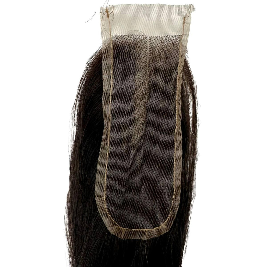 Raw Vietnamese Straight 2x6 Swiss Lace Human Hair Closure