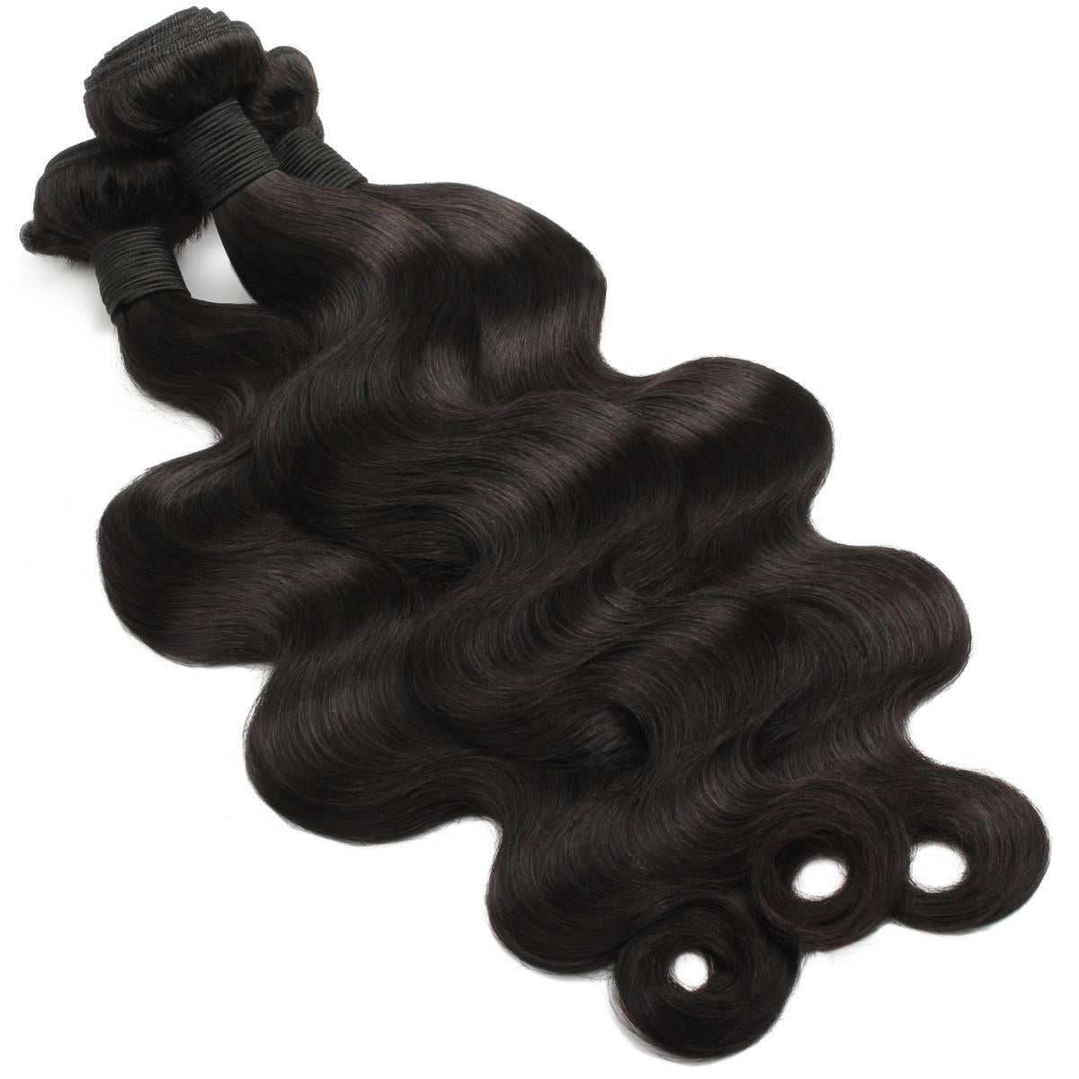 human hair body wave bundle deal