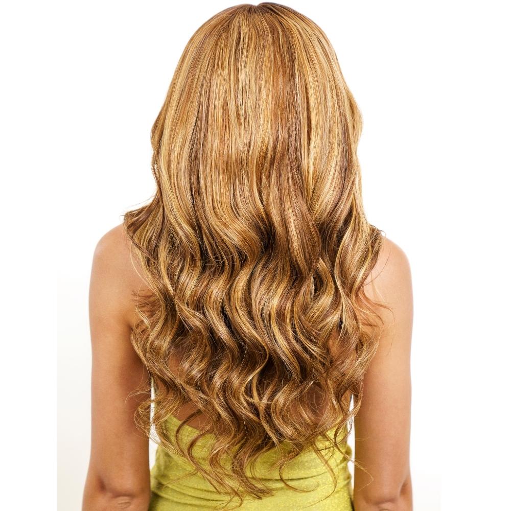 Custom Body Wave Light Highlight Transparent Lace 180% Density Wig