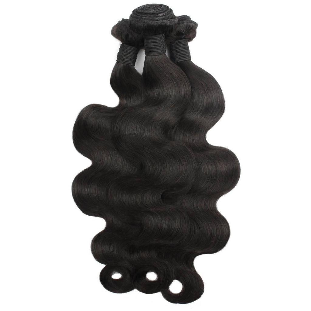 malaysian body wave human hair bundle deal