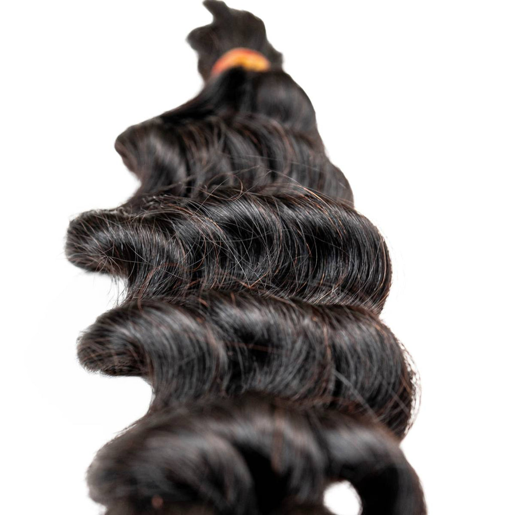 Raw Vietnamese Wavy Bulk 100% Human Braiding Hair